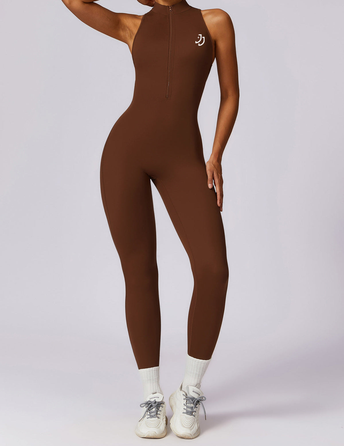 Halter Backless Activewear Catsuit