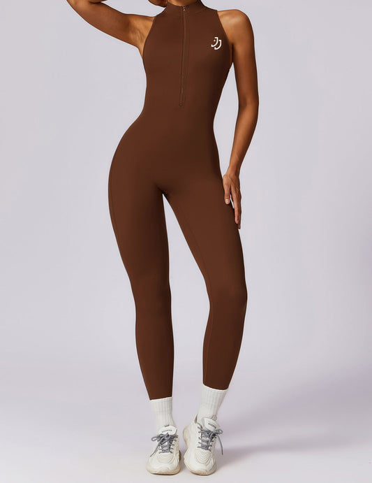 Halter Backless Activewear Catsuit